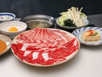 国産牛リブロース《70ｇ》
豚ロース《70ｇ》