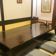 掘りごたつのお座敷◆2名様～14名様で使用可能