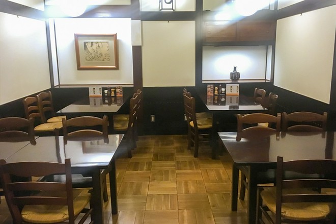 くつろげる雰囲気