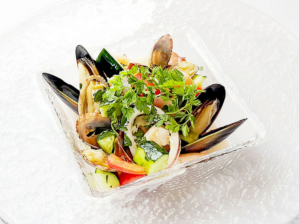 魚介のサラダ レモン風味