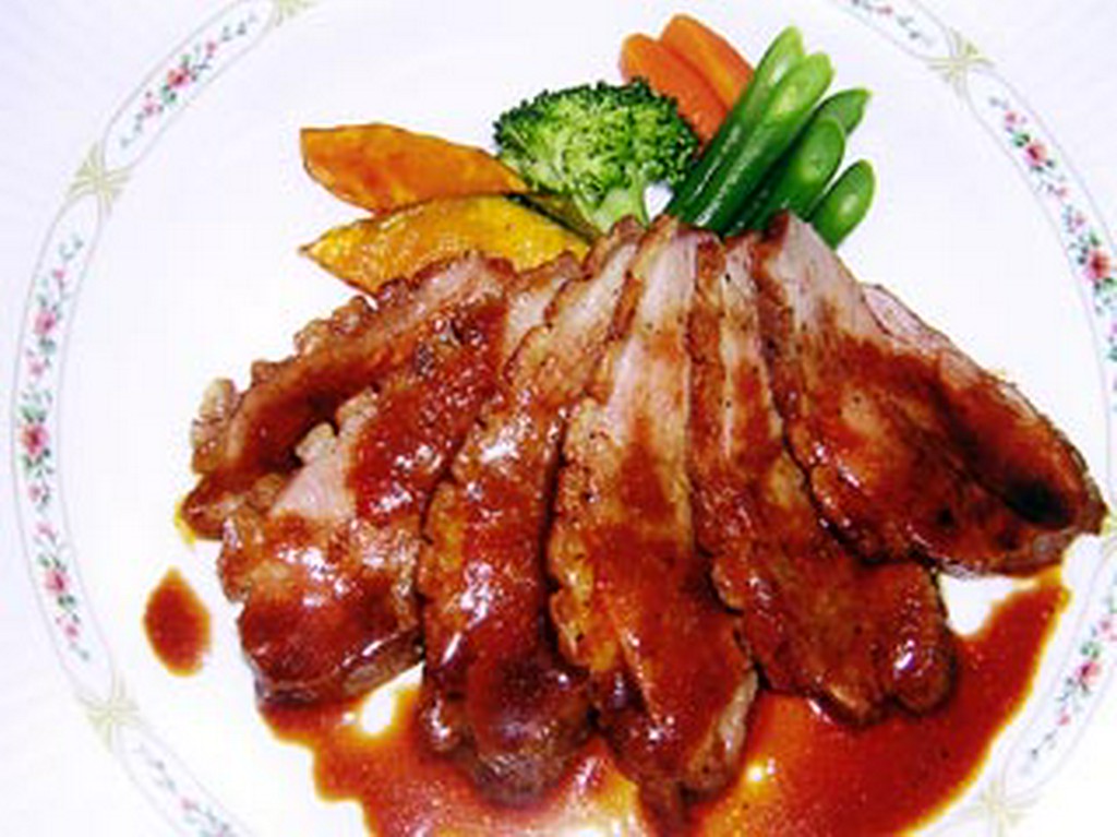 フランス産鴨胸肉のロースト