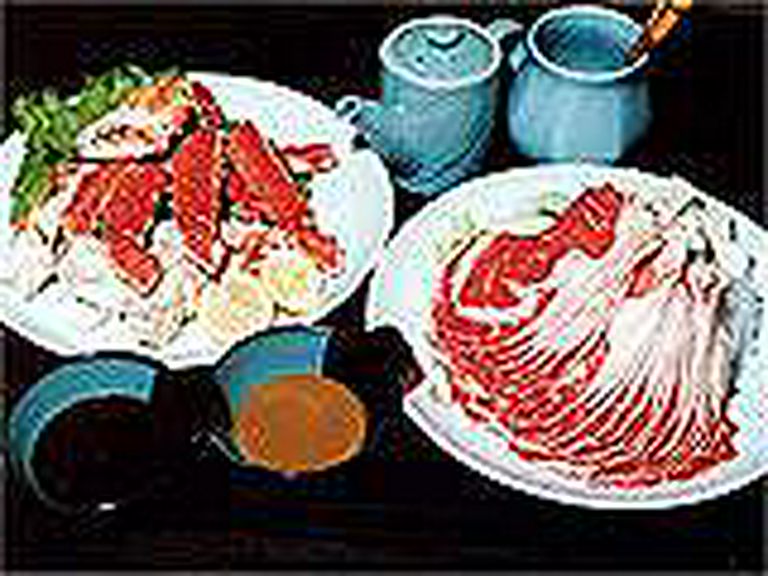 牛しゃぶしゃぶ＆たらばがにセット