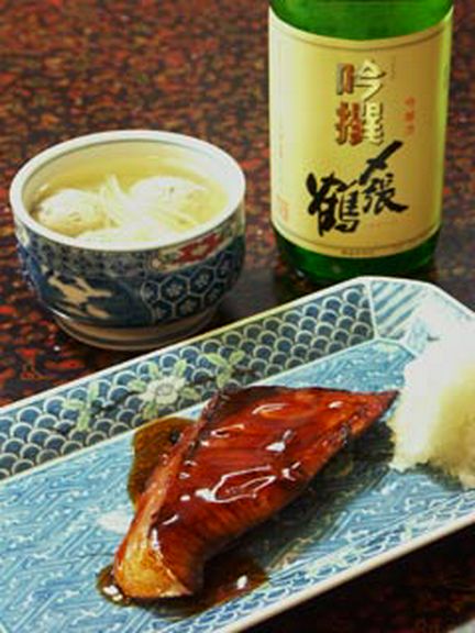 当店名物！鰯のつみれ汁・焼き魚