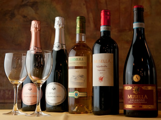 ワインにこだわっている