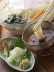 これからの季節に是非！　ひやむぎ（夏季）　870円