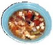 じっくり煮込んだ南海特製のスープと玉子を使用したやさしい味のスープ