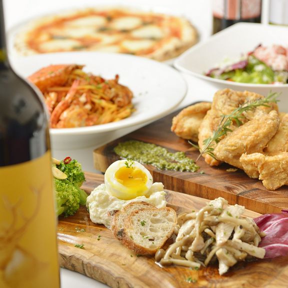 イタリア料理にピッタリのワインも多数！