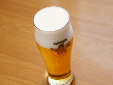 サントリーの「プレミアム超達人店」の認証を受けたお店です