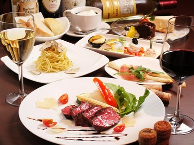 ゆったり個室2.5ｈスパークリング付プレミアムコース9000→7000