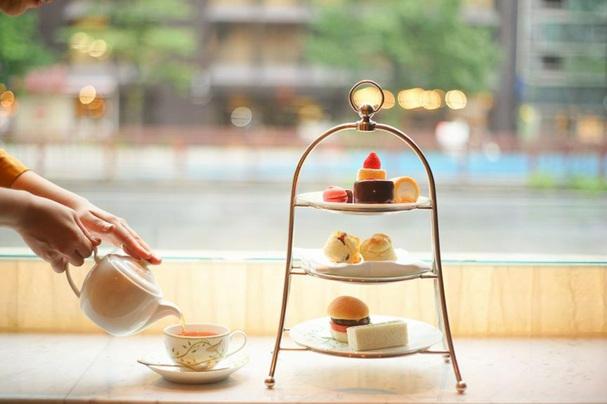 豊富なセイロンティーを取り揃えるアフタヌーンティーが楽しめる