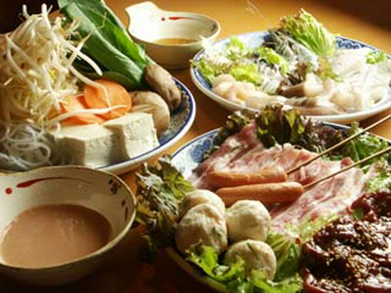 2種類の麻辣TANセットです