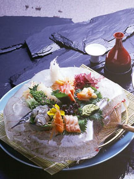 刺身盛合わせ (写真は2人盛)