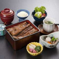 おすすめ！　うな重セット　出前も承ります。