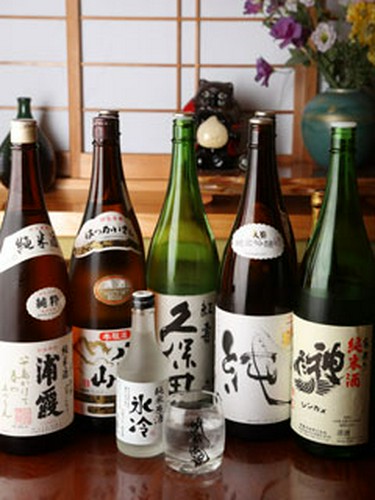 地酒など、日本酒が充実しています！