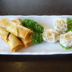 2000円ｺｰｽﾁｮｲｽﾒﾆｭｰ　春捲と焼売