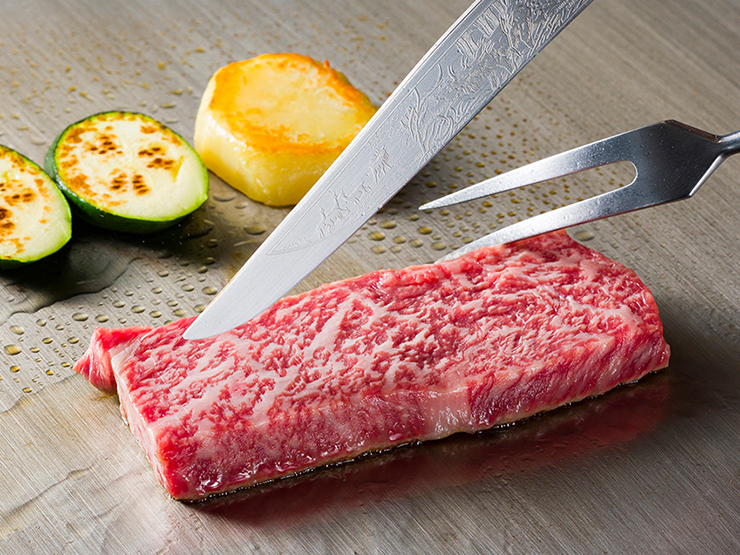 「幸福的 A 套餐」 * 西冷牛排、烤龍蝦和冷烤牛肉