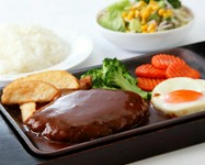 手ごねハンバーグステーキ