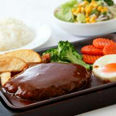 手ごねハンバーグステーキ