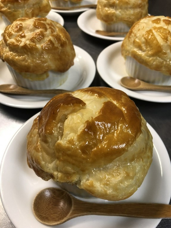 女性に大人気　パイの包み焼