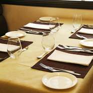 普段使いから、記念日まで。用途に合わせて、オーナーシェフをはじめスタッフが腕を振るいます。