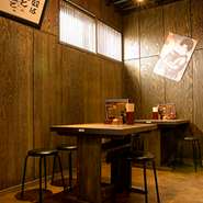 落ち着いた店内で、あったかい店員さんに癒されませんか？