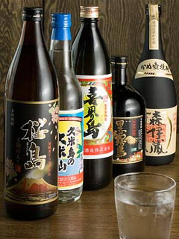 各地から焼酎集めました。