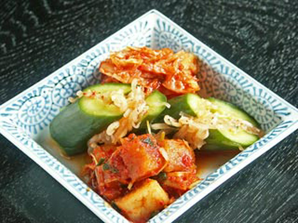 キムチの盛合せ