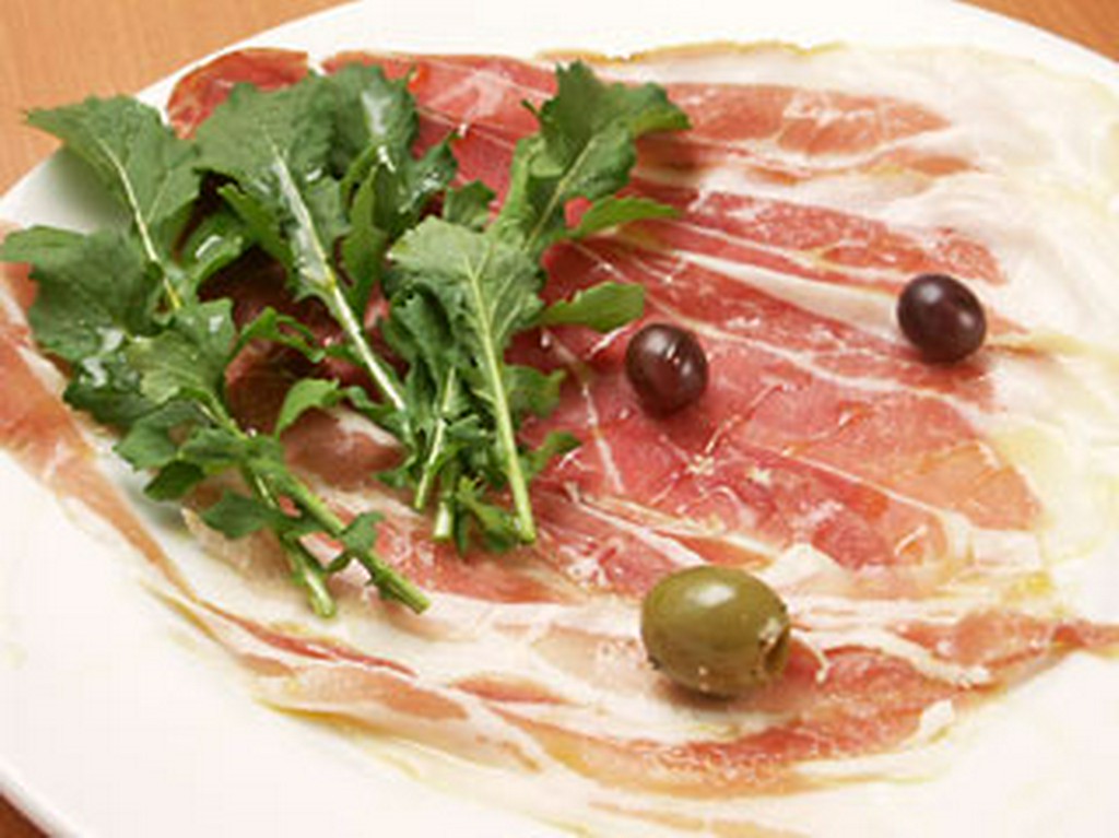 生ハムの盛合せ　１０００円