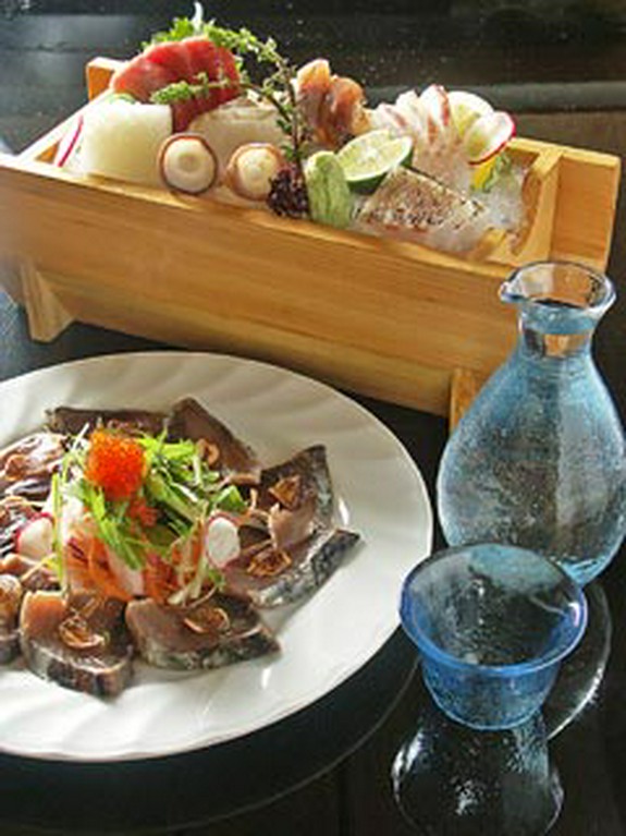 お刺身各種とカルパッチョ