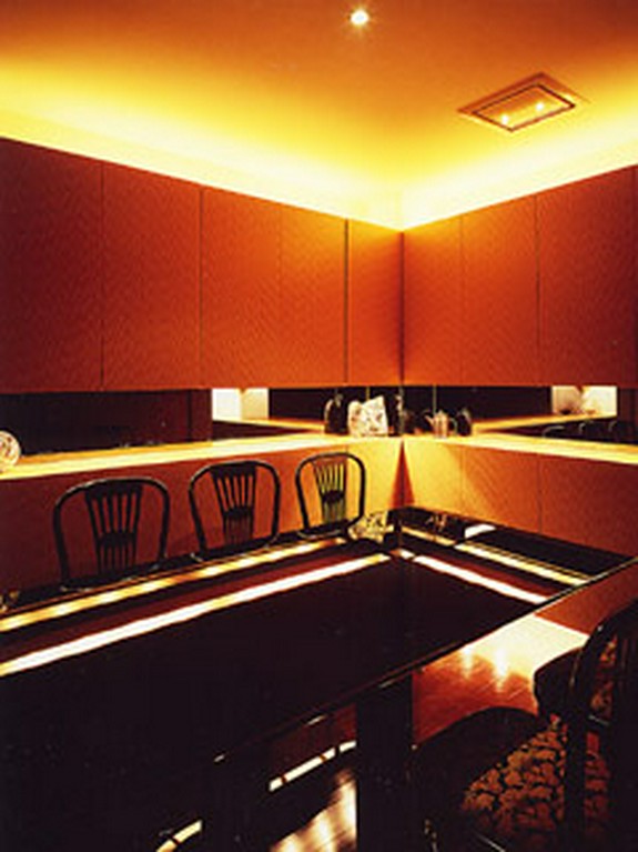 個室でゆっくりと