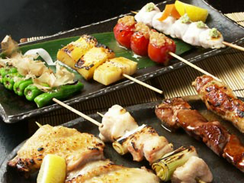 本格炭火焼をお楽しみください