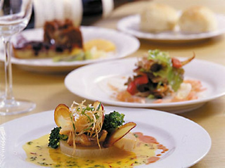 有機野菜たっぷりなコース料理