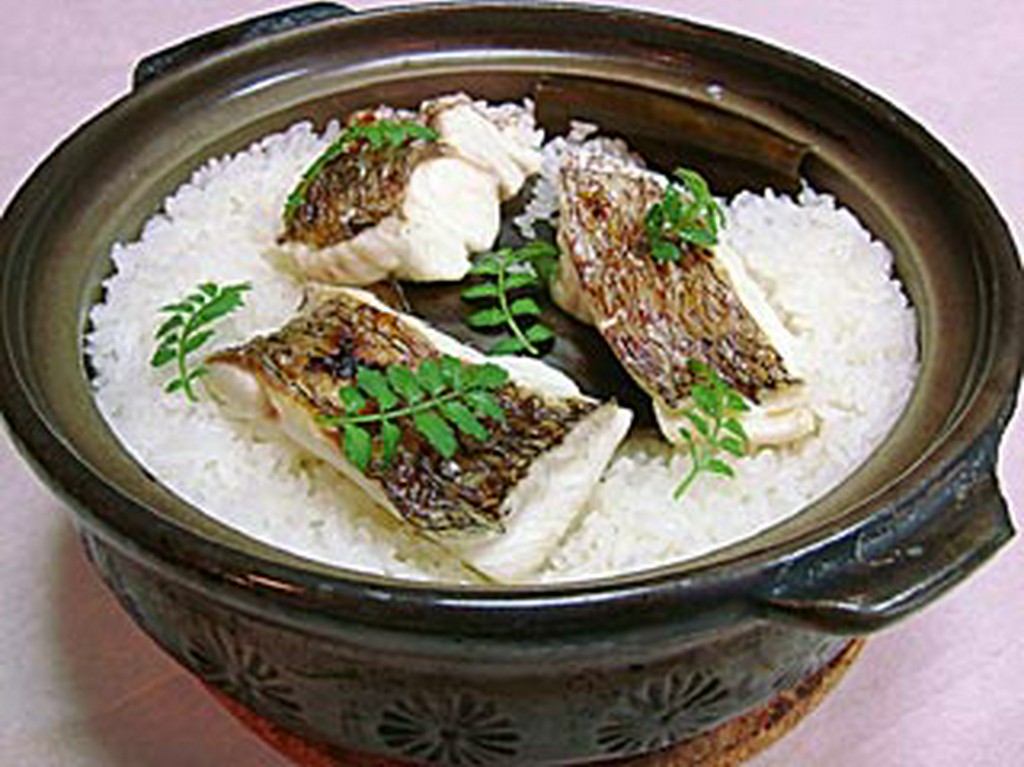明石鯛の鯛めし