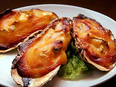 カキのみそ風味焼