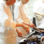 シェフ自慢逸品の数々をご堪能下さい