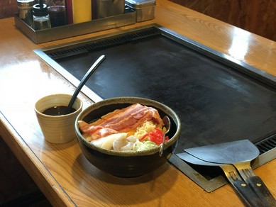 夜の部 お好み焼き屋