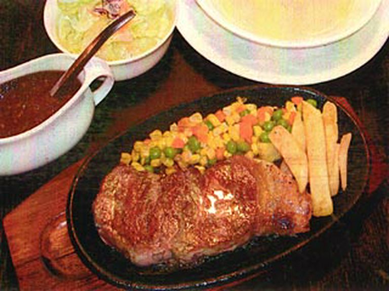 国産牛サーロインは抜群の味覚