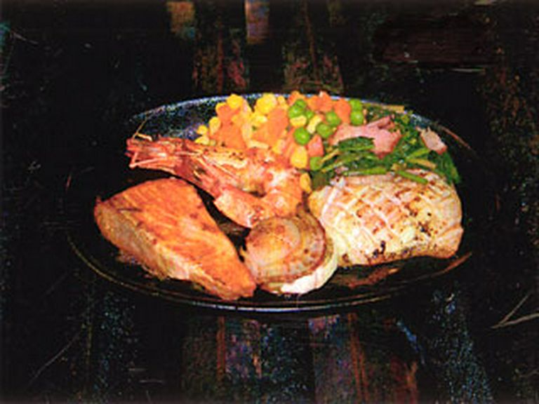 お肉が苦手な貴方に海鮮盛り焼き