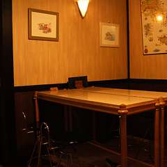 シンプルな内装‥雰囲気よりもワインの味や品質優先なんです！