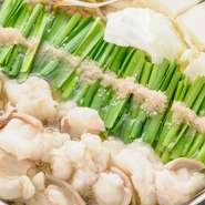 黄金屋特製もつ鍋　塩風味