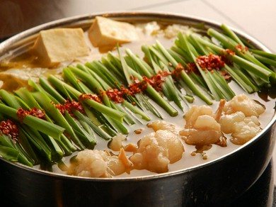 黄金屋特製もつ鍋　醤油風味