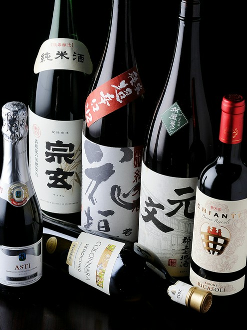 日本酒にこだわっている