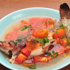 ここでしか味わえない『あこうのトマト煮』をご堪能ください