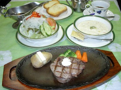 牛ヒレステーキコース