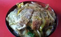 big pork cutlet with sweet soy sauce