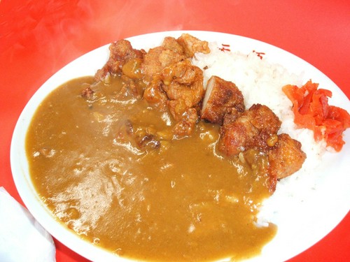 とり天カレー　800円