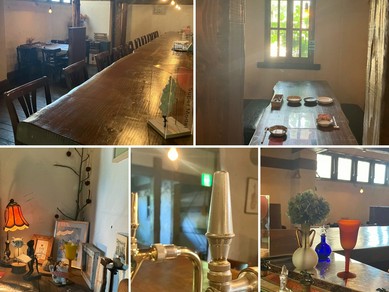 ジャズが流れる心地よい空間でオーナー手製の創作料理を堪能