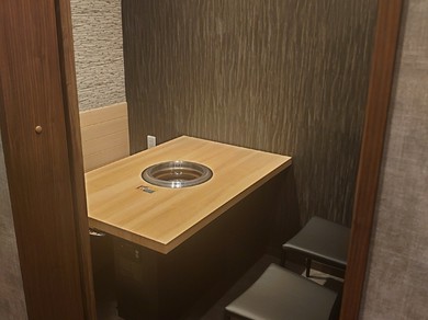 テーブル個室