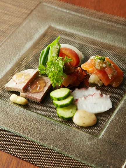 一皿の中で「旬」を楽しむことができる『前菜』