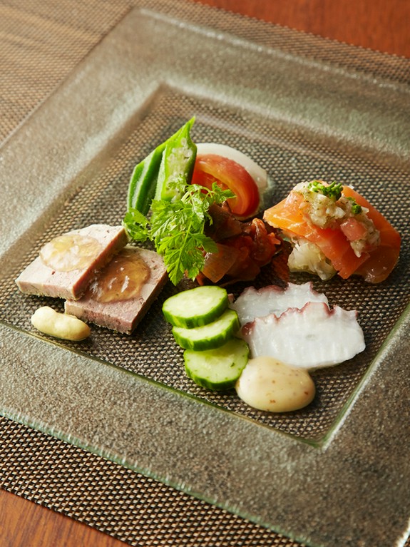 一皿の中で「旬」を楽しむことができる『前菜』